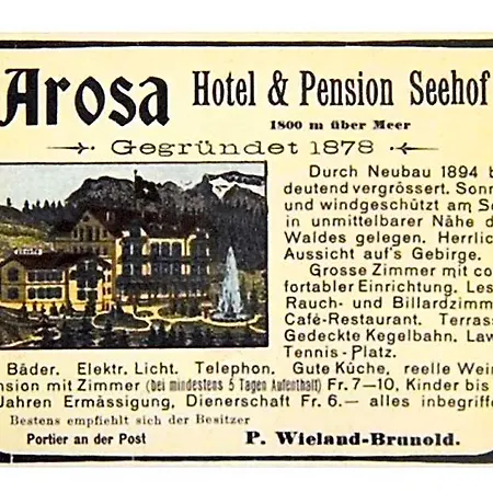 Seehof-arosa Αρόζα
